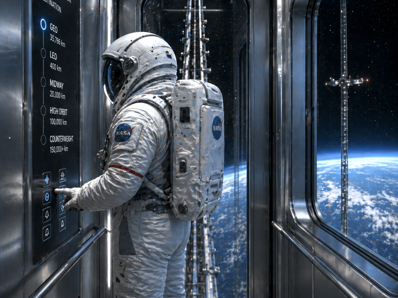El ascensor espacial